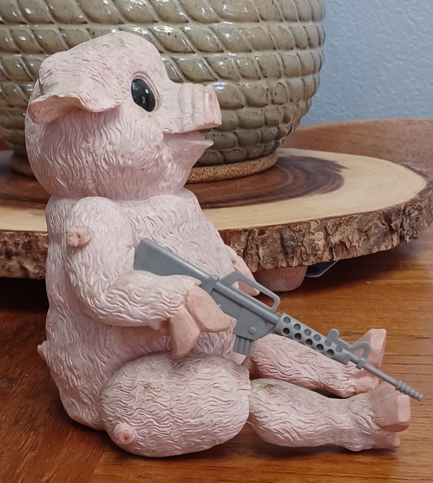 this little piggy went to Kuwait