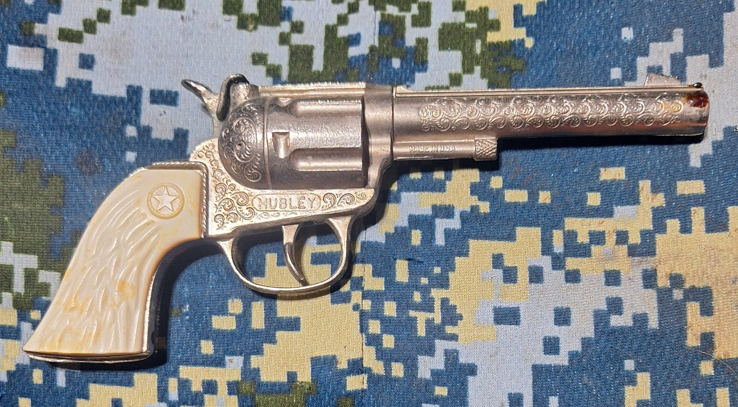 vintage Hubley toy revolver
