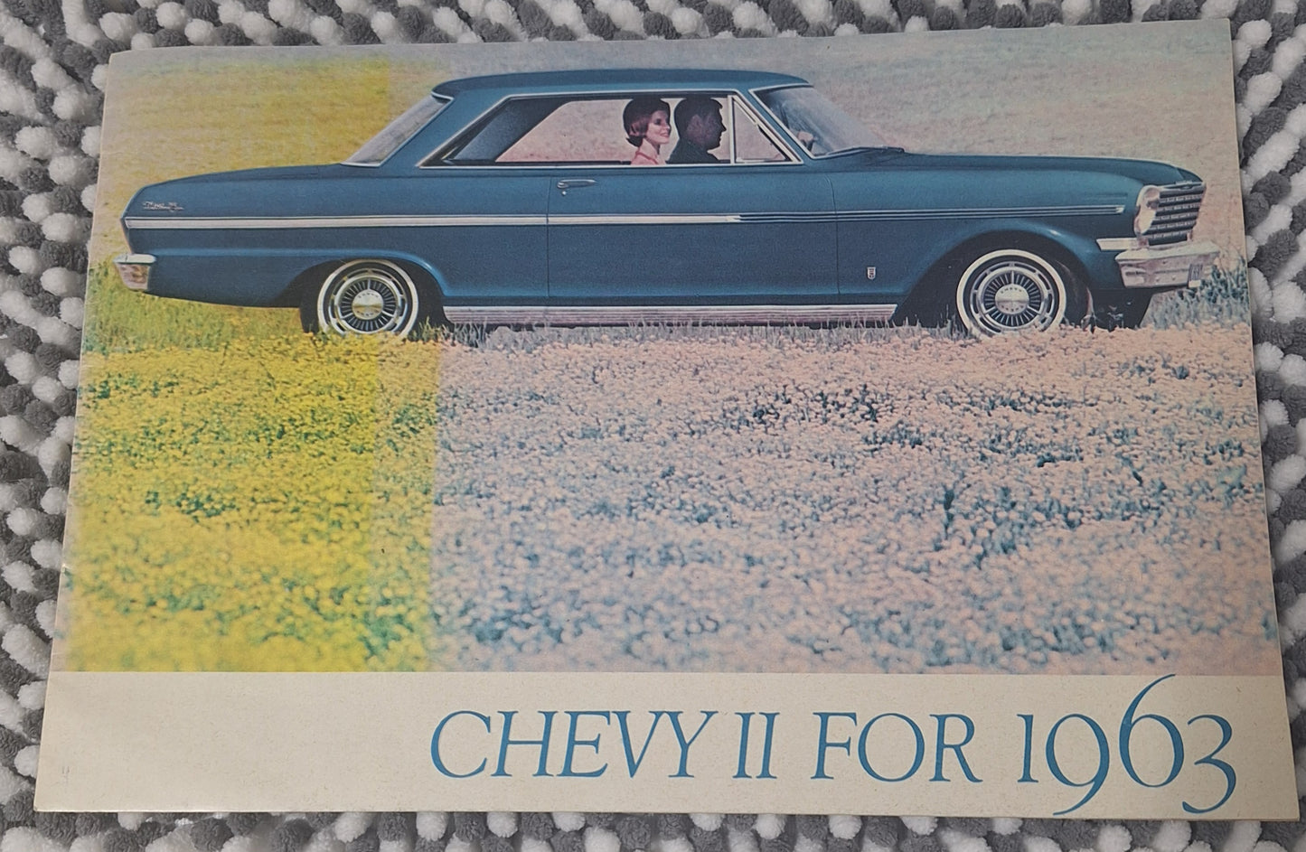 vintage 1963 Chevrolet Chevy II and Nova sales brochure