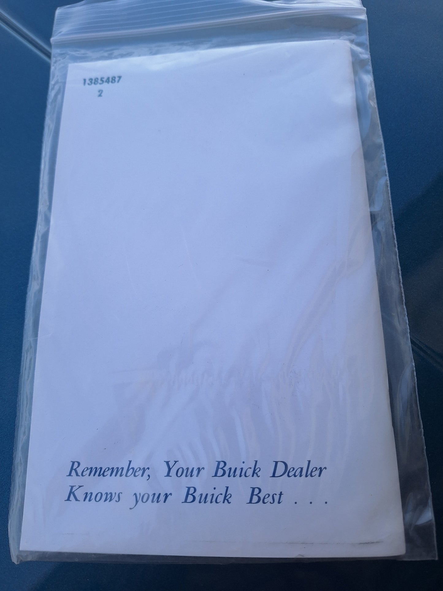 1965 Buick Riviera owners manual