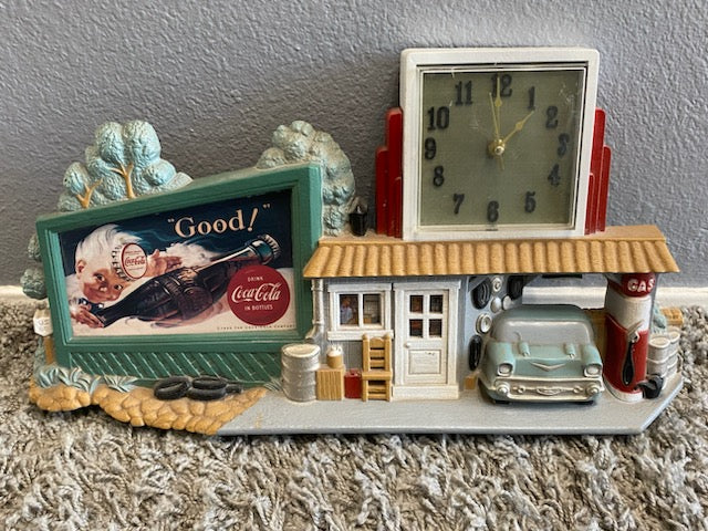 vintage Coca cola clocks